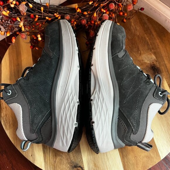 SKechers Women's Work Max Cushioning Arch Fit Slip Resistant Sz 6/36EU Charcoal - Picture 3 of 12